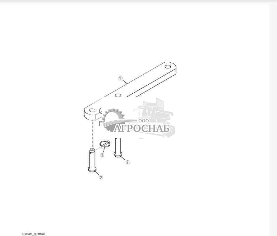 Запорн. брус рамы 